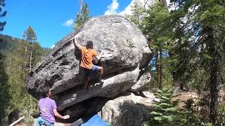 Video thumbnail: The Pushover, V8. Lake Tahoe