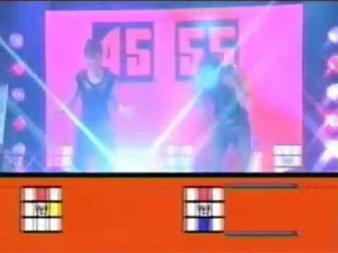 Natasha Hamilton vs. Dannii Minogue : Dance Game (Saturday Morning Fever 2002)