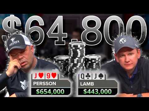 Eric Persson vs Ben Lamb: A High-Stakes Masterclass in Pot Building