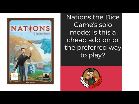The Purge: # 3504 Nations: The Dice Game: We take a look at the solo rules...worth a play?