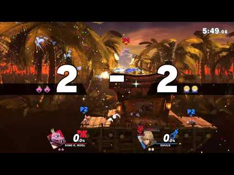 Rawk (Shulk) vs. Ludwig (King K. Rool) on Jungle Japes (2)
