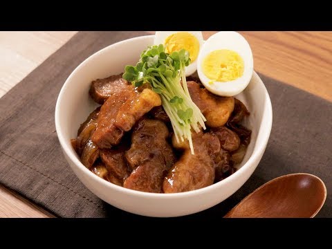 がっつり甘辛時短豚丼 のサムネイル