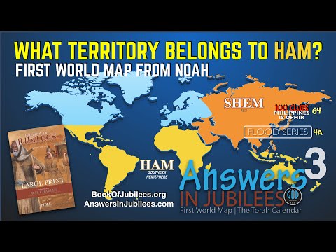 What Territory Belongs to HAM? Answers In Jubilees: Part 3 -- Flood Series Part 4A