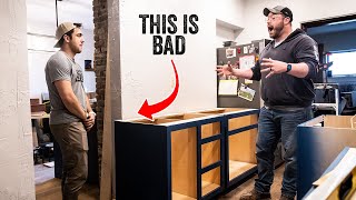 We Make HUGE Mistakes Installing The Cabinets  - Renovating My Kitchen Pt. 5