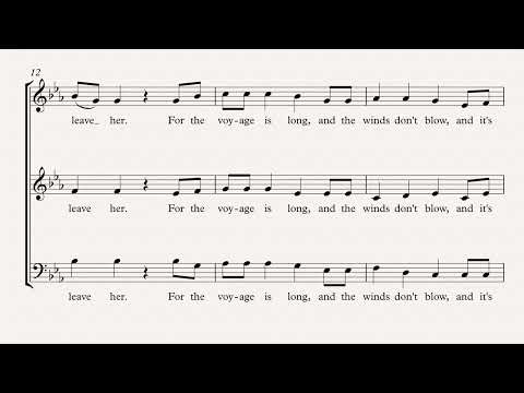 Leave Her Johnny - SAB a cappella - Jordan Gotchy