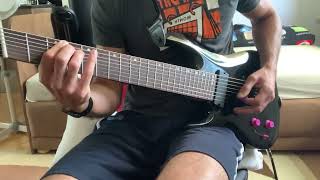 Video thumbnail for Harley Benton r-458bk Fanfret sound check by Romanon26