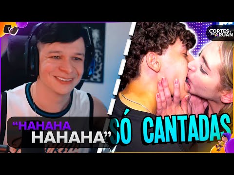ARUAN REACTS: HE ONLY DATED VIRTUALLY AND HAD NEVER KISSED ANYONE (MUCA MURIÇOCA) - Aruan's Cuts
