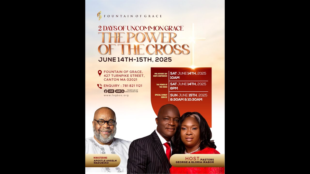 The power of the cross| Apostle Anselm Madubuko| 06/14/25