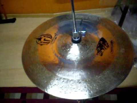 Diril Cymbals Brasil - 13 Hi Hat Aggressive Serie.wmv