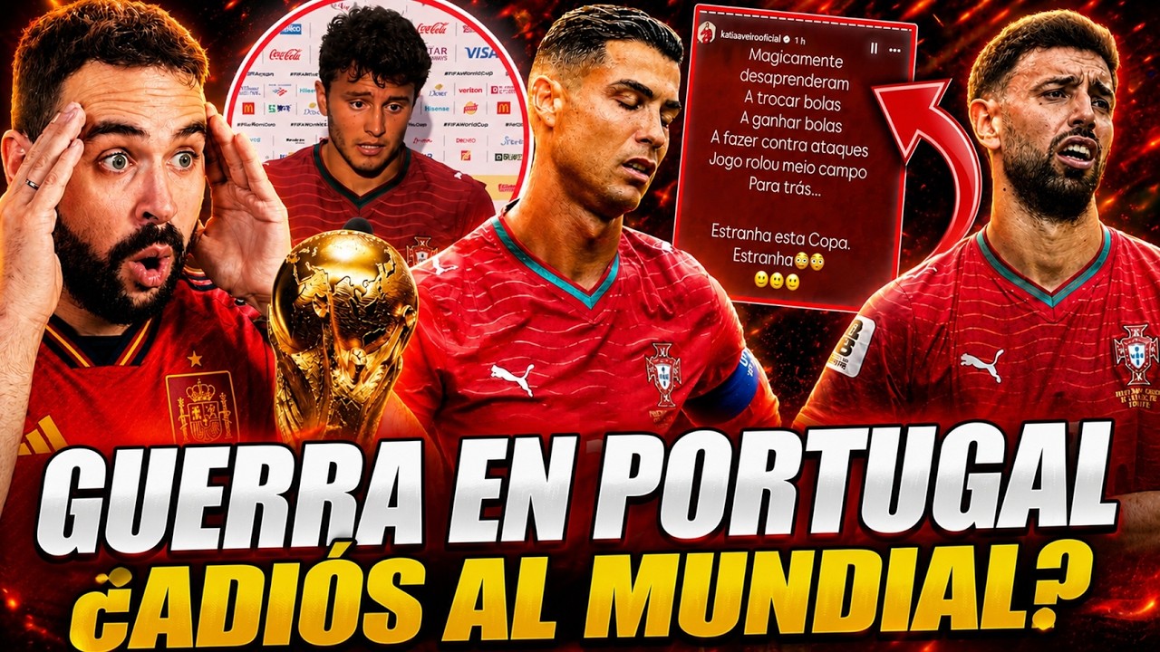 💥¡ESTALLA la GUERRA en PORTUGAL por CRISTIANO RONALDO! JOAO NEVES, HERMANA CR7... ¿Se HUNDEN?