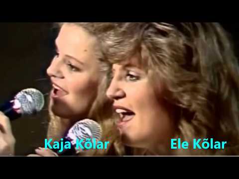 "ÜKS VÄIKE RÕÕM" Autorid:P.SELIS &I.P.Koortmann. / Esitus:ELE & KAJA KÕLAR koos orkestriga "LEVIMO".