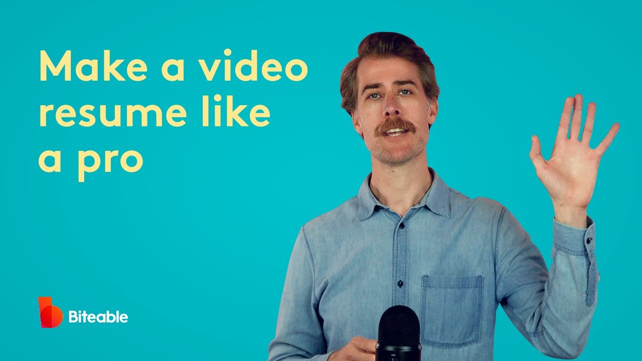 Make a video resume like a pro