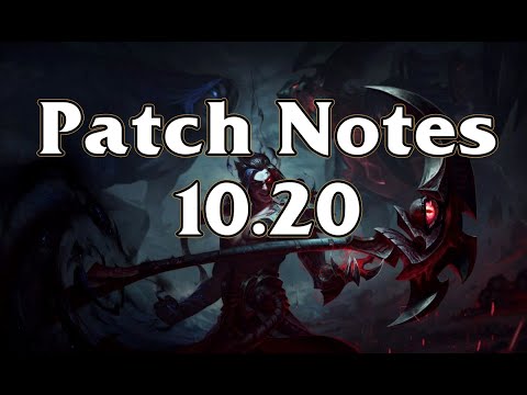 League Of Legends | Review: Patch Notes 10.20 | Nikolex