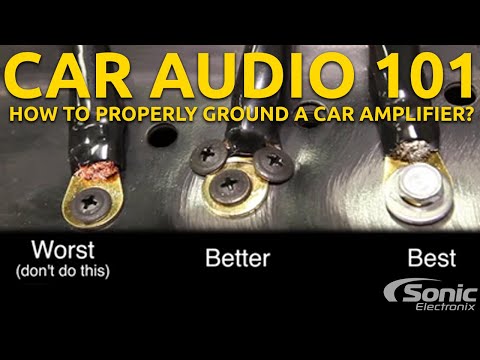 How to Properly Ground a Car Amplifier | Good & Bad Examples | Car Audio 101