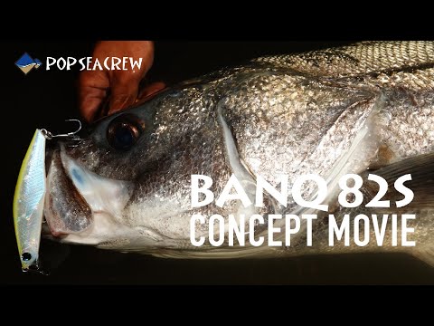 【水中アクション映像】PSC第一弾ルアー BANQ 82S CONCEPT MOVIE