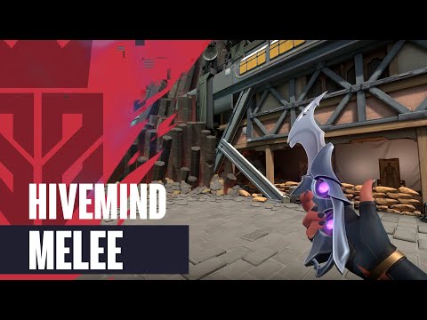 Hivemind Sword Skin Showcase (Hivemind Knife) [4K] - Valorant Battlepass Skins