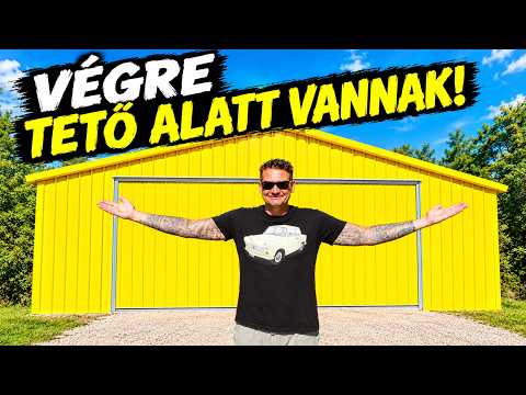 új garázs.HATALMAS!