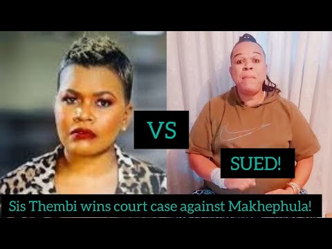 Sis Thembi from Dlozlami wins lawsuit against Gogo Makhephula for defamation,finally Thembi can rest