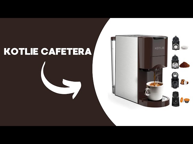Vídeo relacionado con 19 Bar Expreso 4 en 1 Cafetera de Capsulas para Dolce Gusto/Nespresso Original/Ground/ESE Pods(44mm) AC-513K