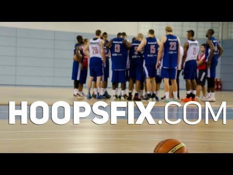 GB Basketball Men's Training Camp 2013 Opens Up at St George's Park