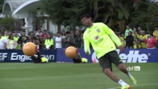 Veja como foi o treino da Seleção realizado na tarde desta sexta