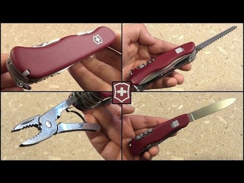 Victorinox Workchamp Swiss Army Knife Review Video