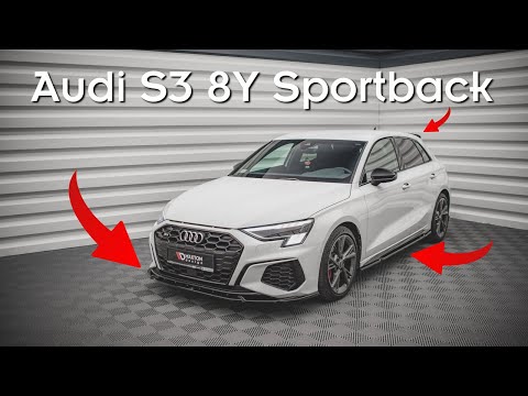 Audi S3 8Y | Maxton Design Splitter set | Presentation #124