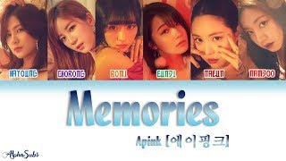 Apink (에이핑크) - Memories [기억 더하기] Color Coded Lyrics/가사 [Han|Rom|Eng]