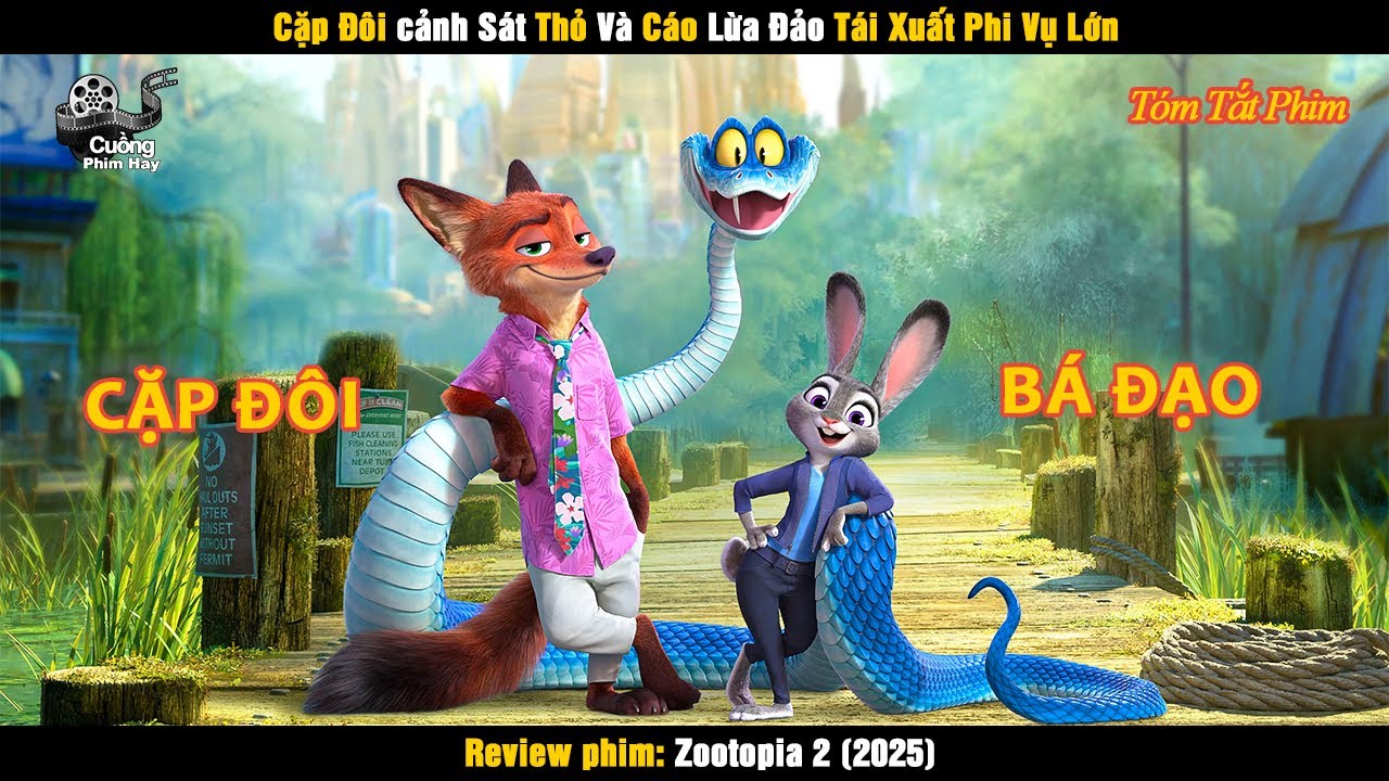 [Review Phim] Cặp Đôi cảnh Sát Thỏ Và Cáo Lừa Đảo Tái Xuất Phi Vụ Lớn