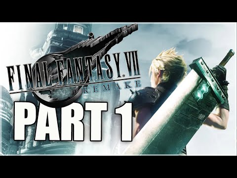 100% Playthrough - FINAL FANTASY 7 REMAKE Gameplay Walkthrough Part 1 [4K PS4 PRO] Chapter 1 Guide