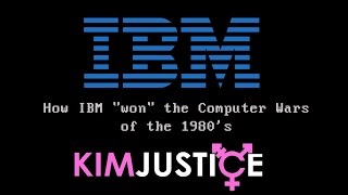 The IBM PC 5150 and XT - How IBM "Won" the Computer Wars of the 1980's - Kim Justice