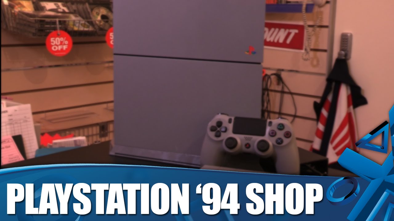 Welcome to the PlayStation '94 Shop - YouTube