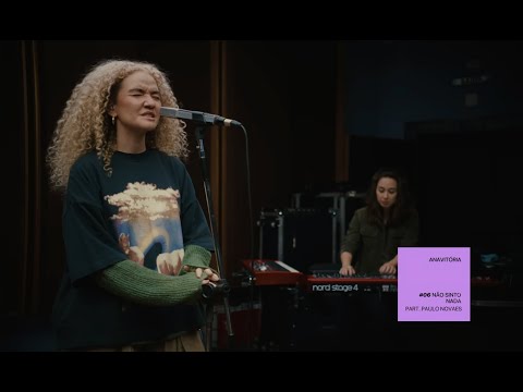 ANAVITÓRIA - Não sinto nada | live session