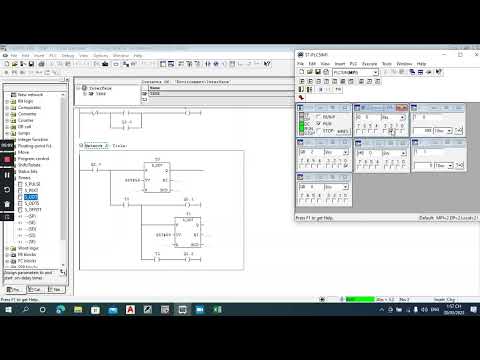 Điều khiển 3 động cơ ba pha chạy và dừng tuần tự bằng PLCS7-300