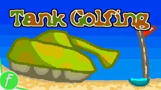 Tank Golfing Gameplay HD (PC) | NO COMMENTARY