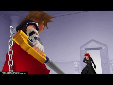 Kingdom Hearts Re:Chain of Memories (PS4) Cutscene #51 Axel makes his escape