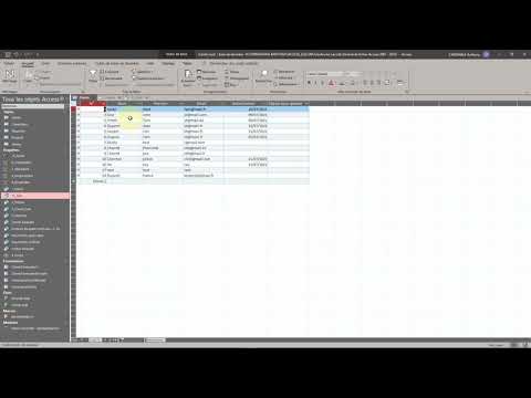 1 Access SQL Présentation de l outil