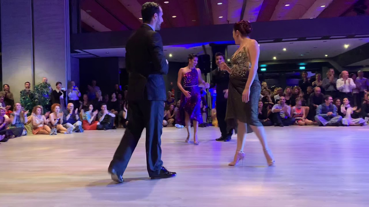 Facundo Pinero-Vanesa Villalba y Sebastian Achaval-Roxana Suarez Bari Tango Congress 2019