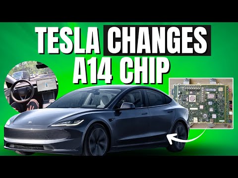 Tesla's Changes to A14 Full Self Driving Chip Reveal New Hardware Coming