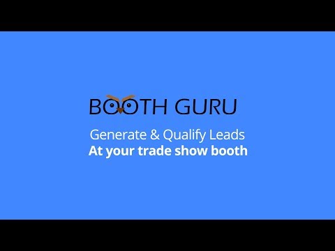 Booth Guru - Generate and Qualify leads at your trade show booth logo