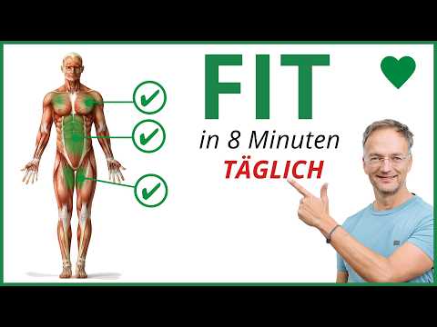 8-Minute Full Body Routine for EVERY DAY 💚 More Strength & Stability