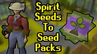 I Saved YEARS Worth Of Spirit Seeds