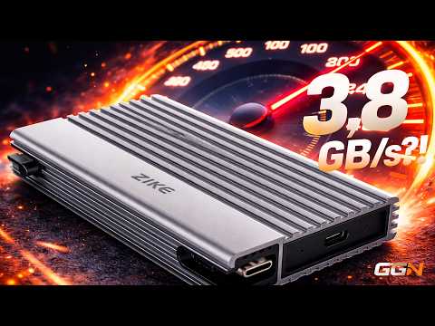 USB4 MONSTER 😈 ZIKE Z666 im Test – schneller als interne SSDs?!