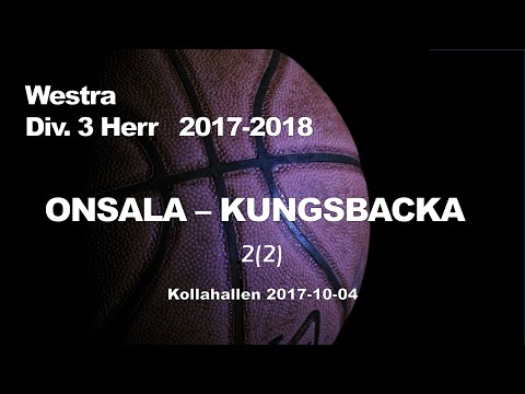 Herrar Div. 3: Onsala mot Kungsbacka. Okt 4, 2017 Del 2
