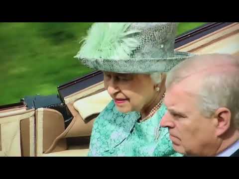 Queen Elizabeth Final Day At Royal Ascot 2018 Carriage Procession