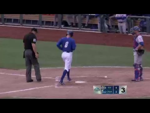 Ryan Jackson swats one out for the Storm Chasers