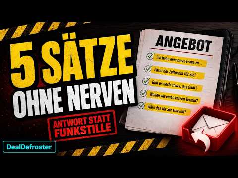Angebot nachfassen Vorlage