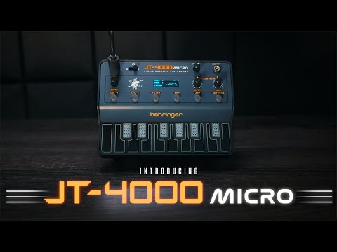 JT-4000 MICRO - Smallest Full Featured Synth in History?