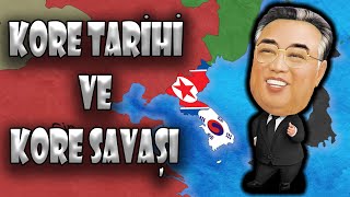 Kore Tarihi ve Kore Savaşı - Haritalı Basit Anl