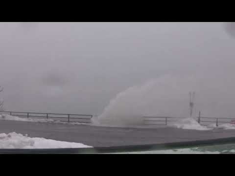 Brutal Conditions At Lake Erie! (December 2022)